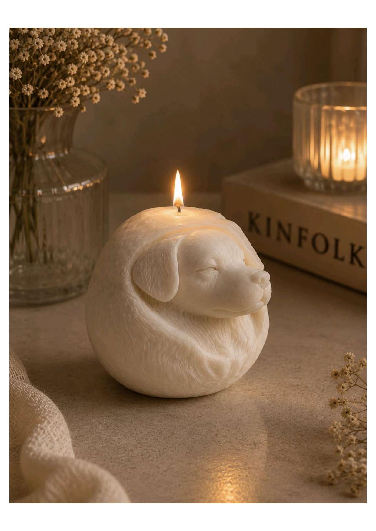 Dog Candle