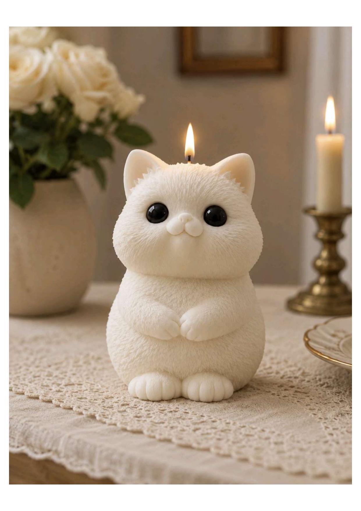MINI CAT CANDLE
