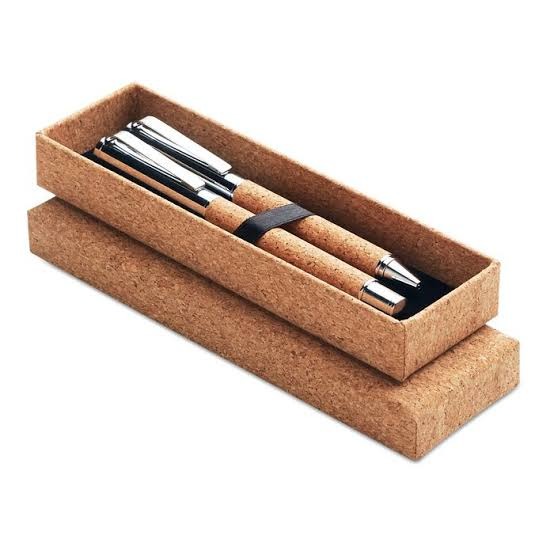 Cork Metal Pen Combo 10