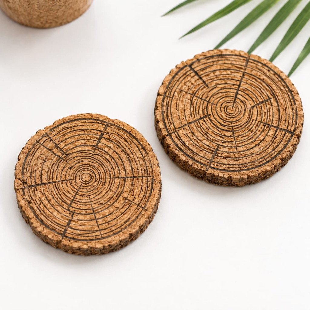 Cork Belly Coaster — Set
