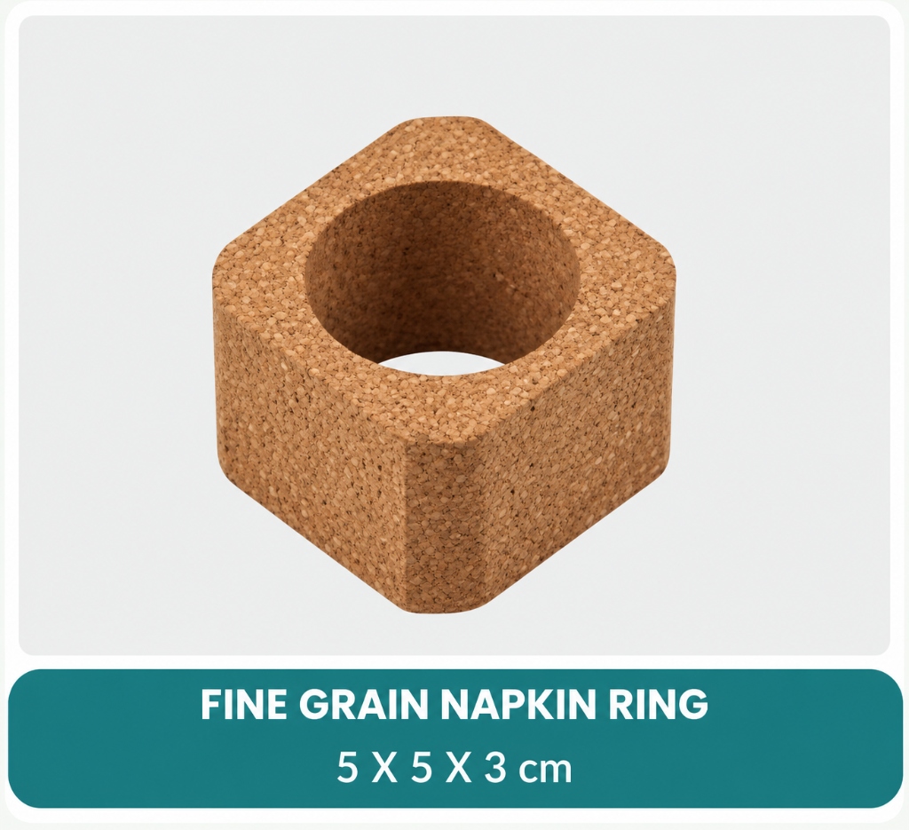 Fine Grain Napkin Ring - Image 2