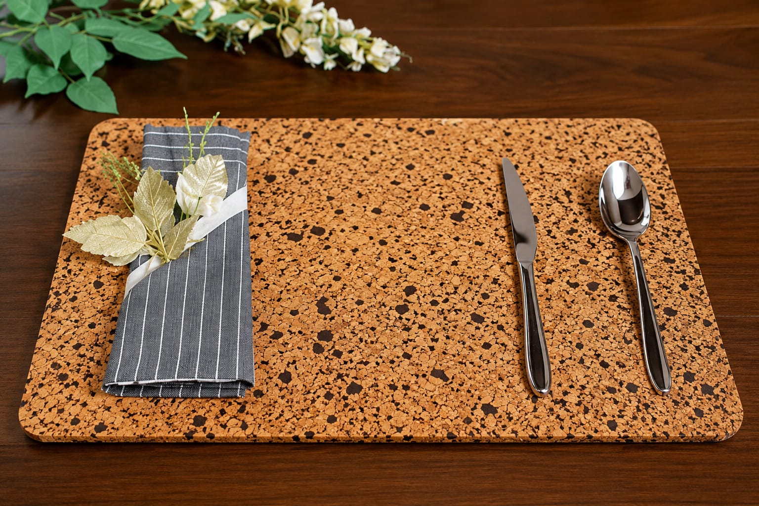 Cork Tablemat ChocoChip 9"