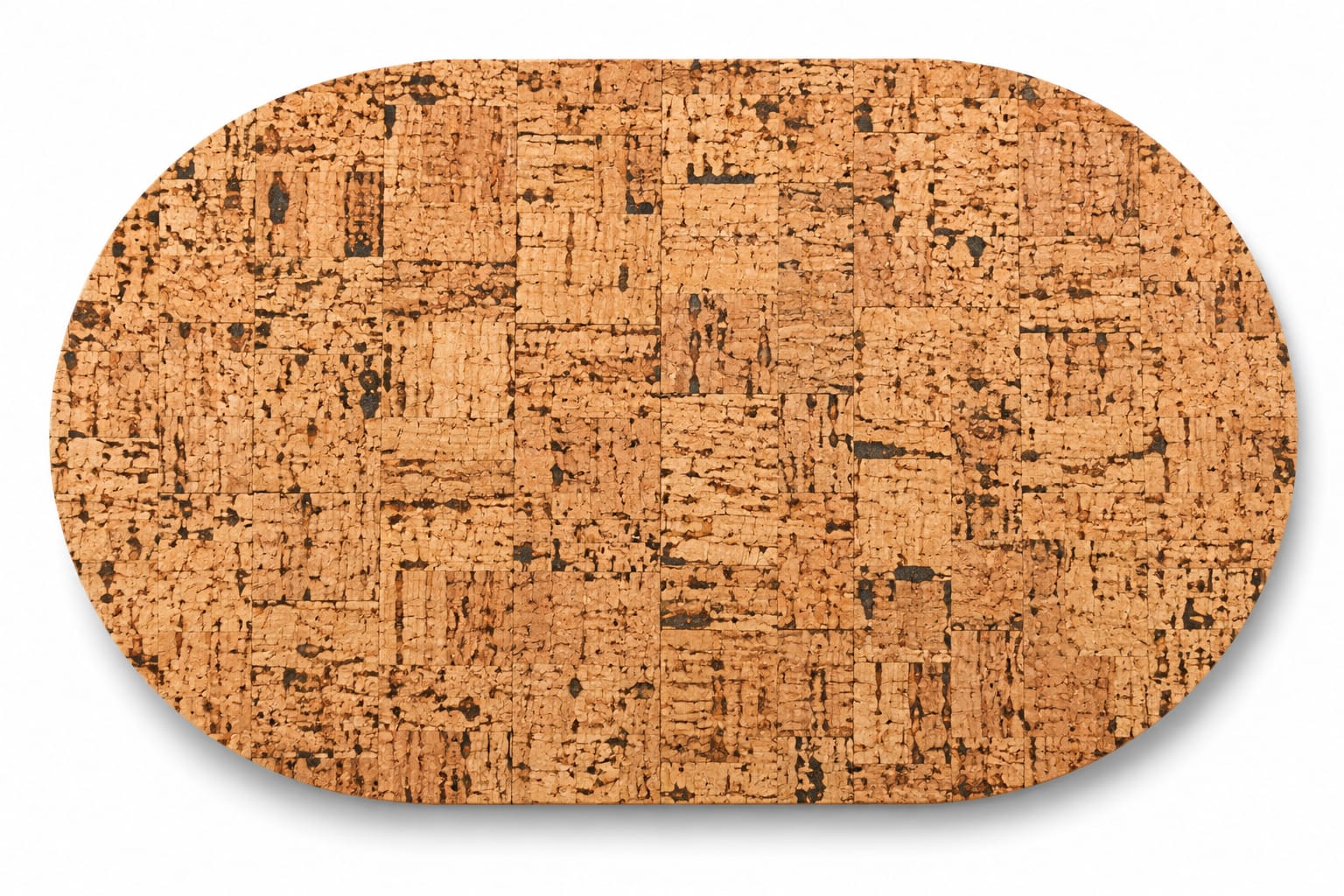 Cork Tablemat Oval Red Assiago - Image 2