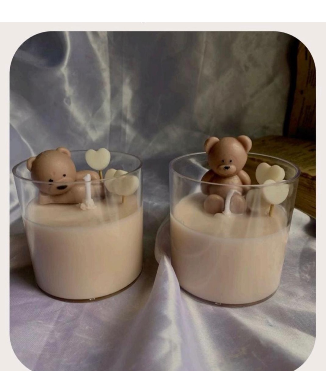 Cute Teddy Jar Candle